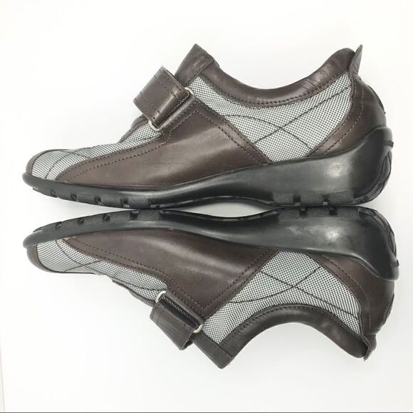 Donald J Pliner Made in Italy Leather Mesh Slip on - Picture 4 of 10